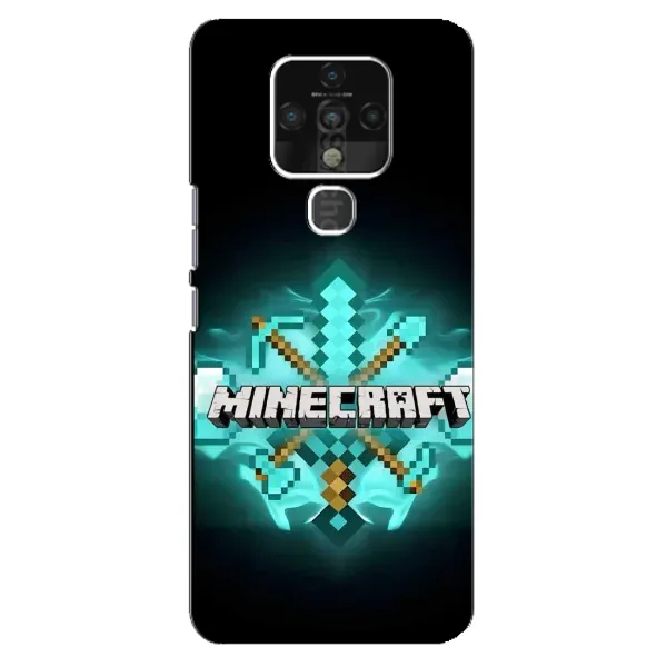 Чехол с рисунком «MineCraft 2» для TECNO Camon 16 Pro