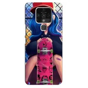 Чохол з картинкою Модні Дівчата TECNO Camon 16 Pro (Модна Дівчинка)