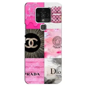 Чехол (Dior, Prada, YSL, Chanel) для TECNO Camon 16 Pro (Модница)
