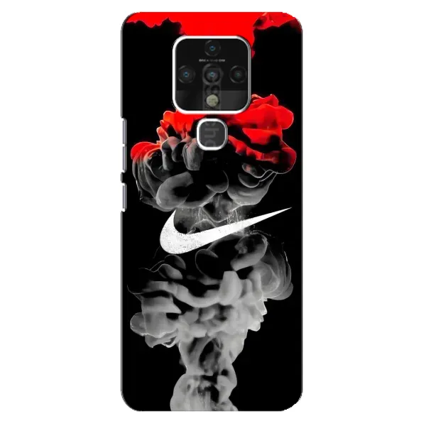 Чехол с рисунком «Nike дым» для TECNO Camon 16 Pro Чехол с рисунком «Nike дым» для TECNO Camon 16 Pro