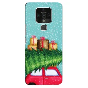 Чохол новорічна ялинка на TECNO Camon 16 Pro (Новорічний настрій)