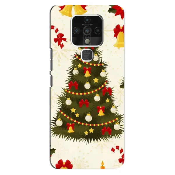 Чехол с рисунком «Новогодний принт» для TECNO Camon 16 Pro Чехол с рисунком «Новогодний принт» для TECNO Camon 16 Pro