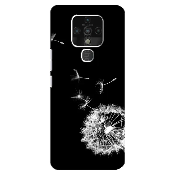 Чехол с рисунком «Одуванчик на чёрном» для TECNO Camon 16 Pro Чехол с рисунком «Одуванчик на чёрном» для TECNO Camon 16 Pro