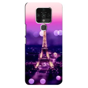 Чехол с Эйфелевой башней на TECNO Camon 16 Pro (Париж башня)