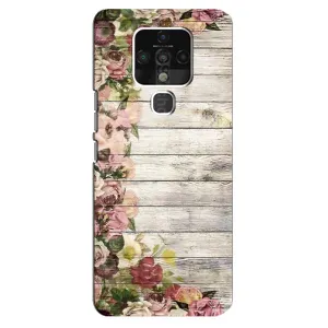 Чехлы с тематикой "ЦВЕТЫ" на TECNO Camon 16 Pro (Плетущиеся цветы)