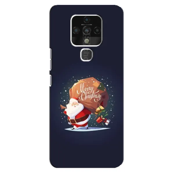 Чохол з малюнком «Подарунки від Санти» для TECNO Camon 16 Pro Чохол з малюнком «Подарунки від Санти» для TECNO Camon 16 Pro