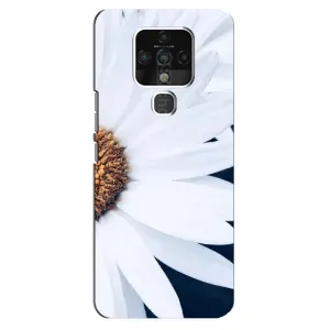 Чехол с ромашками на TECNO Camon 16 Pro (Пол ромашки)