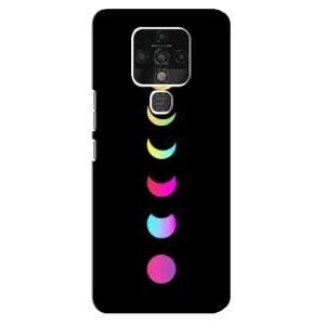 Чехол (ТПУ) с планетами на TECNO Camon 16 Pro (Полнолуние)