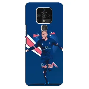 Силиконовый Чехол TECNO Camon 16 Pro (Празднование Неймара)