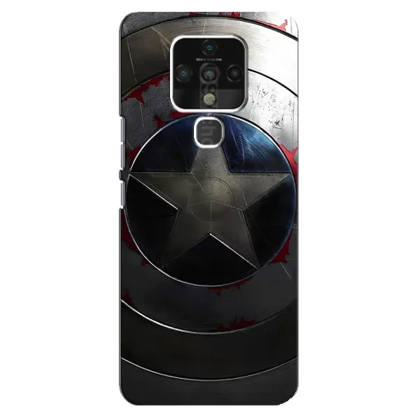 Чохол з малюнком «Ретро Щит Капітана» для TECNO Camon 16 Pro Чохол з малюнком «Ретро Щит Капітана» для TECNO Camon 16 Pro