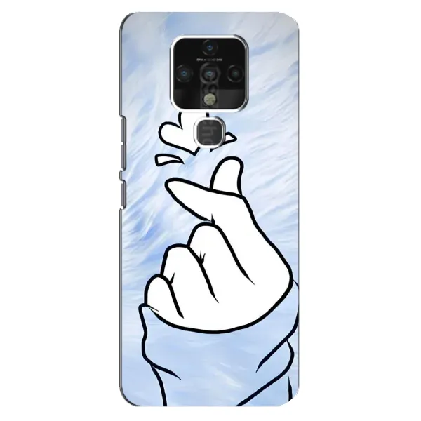 Чехол с рисунком «Сердечка знак» для TECNO Camon 16 Pro Чехол с рисунком «Сердечка знак» для TECNO Camon 16 Pro