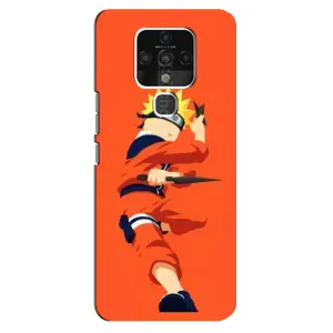 Чохли з принтом НАРУТО на TECNO Camon 16 Pro (Силует Наруто)