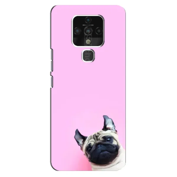 Чехол с рисунком «Собака на розовом» для TECNO Camon 16 Pro Чехол с рисунком «Собака на розовом» для TECNO Camon 16 Pro