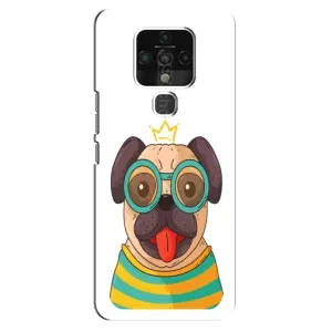 Бампер для TECNO Camon 16 Pro з картинкою "Песики" (Собака Король)
