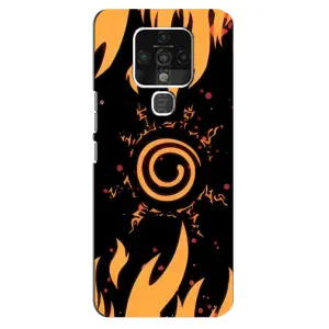 Купить Чохли на телефон з принтом Anime для TECNO Camon 16 Pro (Сонце Наруто)