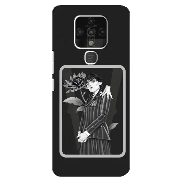 Чехол с рисунком «Венсдей картина» для TECNO Camon 16 Pro Чехол с рисунком «Венсдей картина» для TECNO Camon 16 Pro