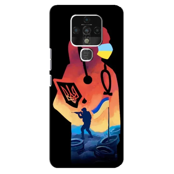 Чехол с рисунком «ЗСУ Врач» для TECNO Camon 16 Pro Чехол с рисунком «ЗСУ Врач» для TECNO Camon 16 Pro