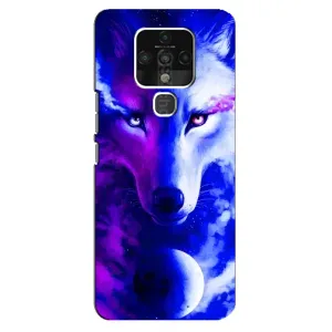 Чохол з Вовком на TECNO Camon 16 SE (Арт-Вовк)