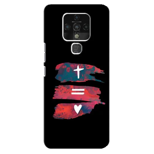 Чехол с рисунком «Атрибутика» для TECNO Camon 16 SE Чехол с рисунком «Атрибутика» для TECNO Camon 16 SE