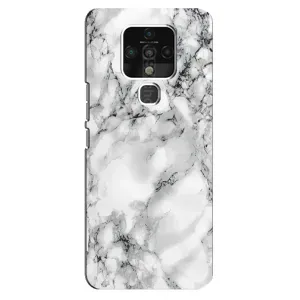 Чохол з текстурою Мрамора на Техно Камон 16 се (Білий мрамор)