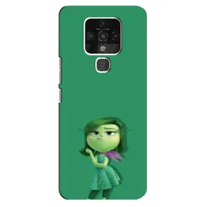 Чехол Головоломка для TECNO Camon 16 SE - (AlphaPrint) (Брезгливость)