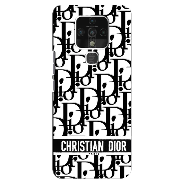 Чехол с рисунком «Christian Dior» для TECNO Camon 16 SE Чехол с рисунком «Christian Dior» для TECNO Camon 16 SE