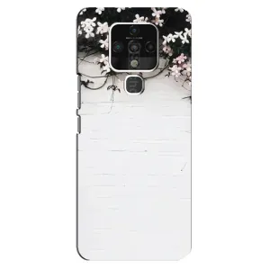 Чехлы с тематикой "ЦВЕТЫ" на TECNO Camon 16 SE (Цветы на стене)