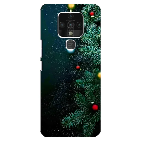 Чехол с рисунком «Елка» для TECNO Camon 16 SE Чехол с рисунком «Елка» для TECNO Camon 16 SE