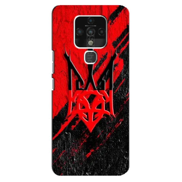 Чехол с рисунком «Герб в цвете УПА» для TECNO Camon 16 SE Чехол с рисунком «Герб в цвете УПА» для TECNO Camon 16 SE