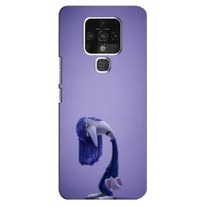 Чехол Головоломка для TECNO Camon 16 SE - (AlphaPrint) (Хандра)
