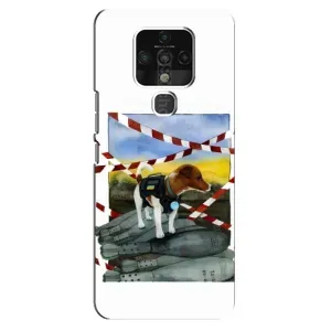Чехол с принтом Собаки Патрон для TECNO Camon 16 SE (Храбрый Патрон)