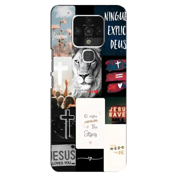 Чехол с рисунком «Христианский арт» для TECNO Camon 16 SE Чехол с рисунком «Христианский арт» для TECNO Camon 16 SE