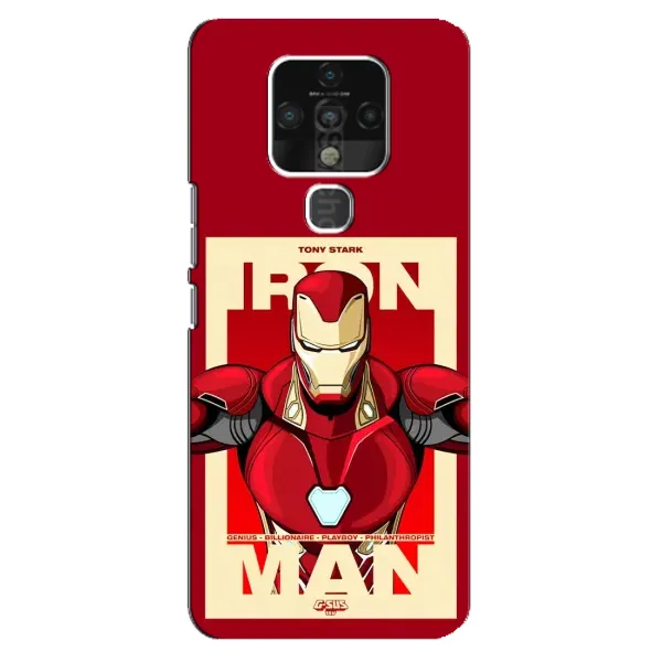 Чехол с рисунком «Iron man» для TECNO Camon 16 SE Чехол с рисунком «Iron man» для TECNO Camon 16 SE