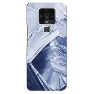 Чохли з сенсом на TECNO Camon 16 SE (Краски розводи)