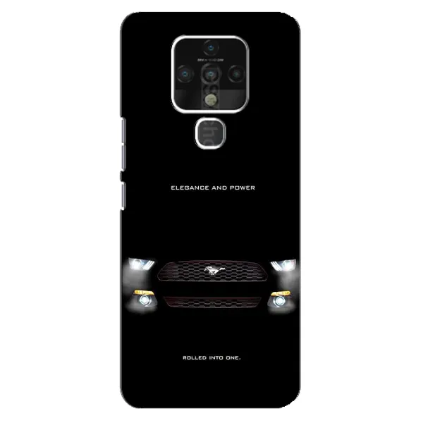 Чехол с рисунком «Черный Land Rover» для TECNO Camon 16 SE
