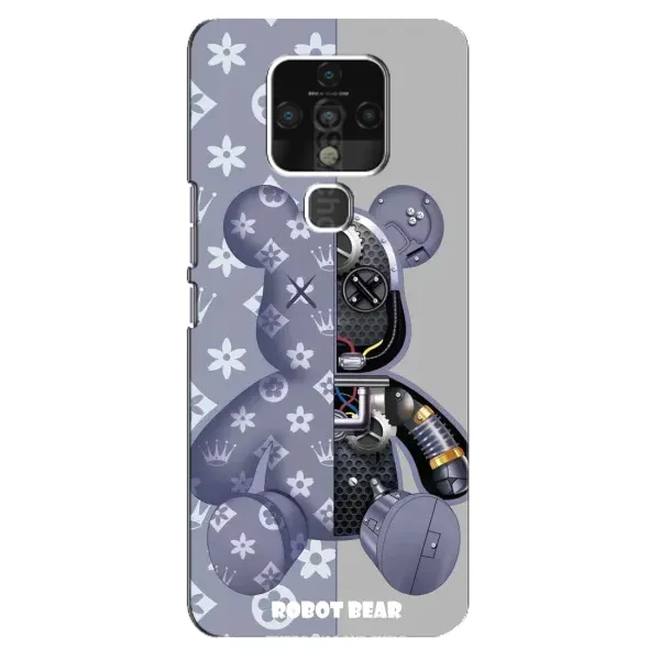 Чехол с рисунком «Медведь Louis Vuitton» для TECNO Camon 16 SE