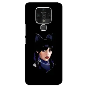 Чехлы с принтом Уэнсдей на TECNO Camon 16 SE (Милая Уэнсдей)