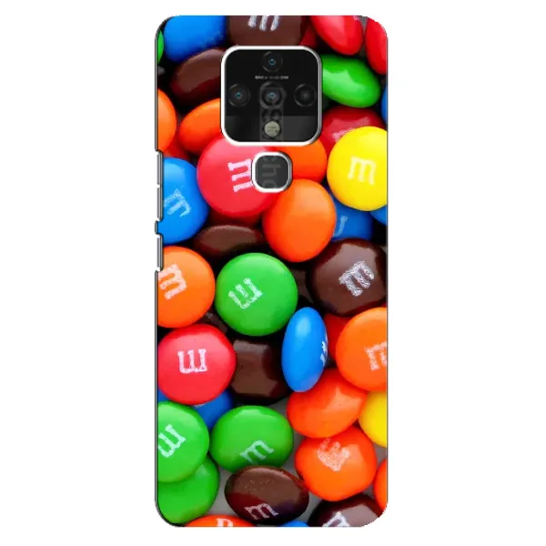 Чехол с рисунком «Разноцветные M&M'S» для TECNO Camon 16 SE Чехол с рисунком «Разноцветные M&M'S» для TECNO Camon 16 SE
