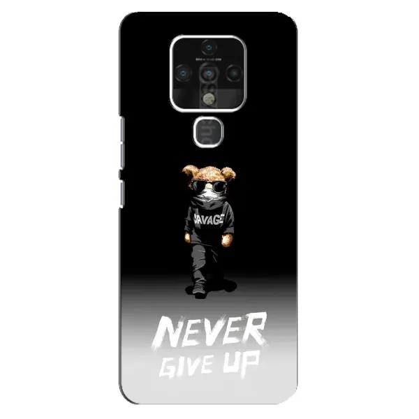 Чехол с рисунком «Never» для TECNO Camon 16 SE Чехол с рисунком «Never» для TECNO Camon 16 SE