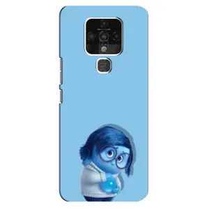 Чехол Головоломка для TECNO Camon 16 SE - (AlphaPrint) (Печаль)
