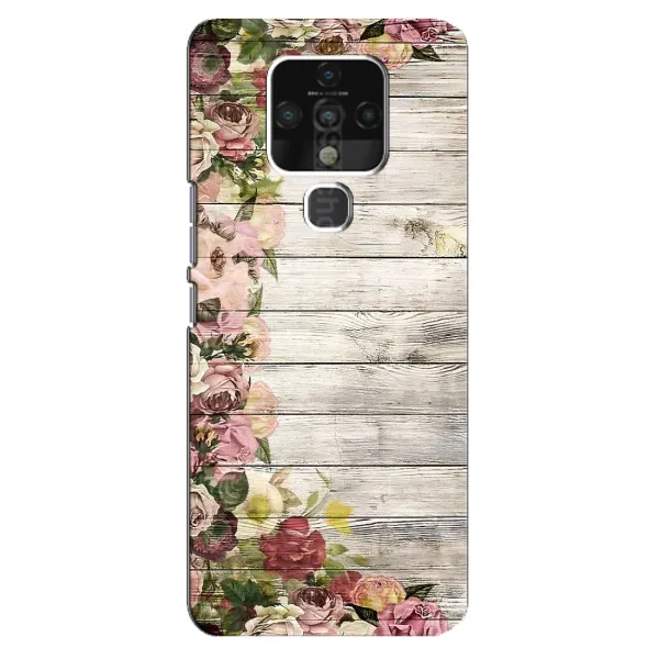 Чехол с рисунком «Плетущиеся цветы» для TECNO Camon 16 SE Чехол с рисунком «Плетущиеся цветы» для TECNO Camon 16 SE