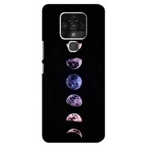 Чохол (ТПУ) з планетами на TECNO Camon 16 SE (Плнети)