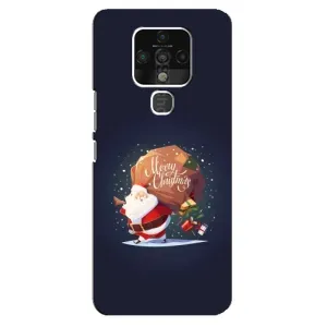 Чехол Санта Клаус для TECNO Camon 16 SE (Подарки от Санты)