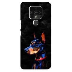 Бампер для TECNO Camon 16 SE с картинкой "Песики" (Собака Мопс)