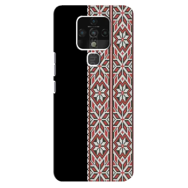 Чехол с рисунком «Стильная вишиванка» для TECNO Camon 16 SE Чехол с рисунком «Стильная вишиванка» для TECNO Camon 16 SE