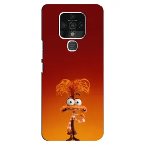Чехол Головоломка для TECNO Camon 16 SE - (AlphaPrint) (Тревожность)