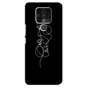 Силиконовые Чехлы Любимому человеку для TECNO Camon 16 SE (Влюбленная пара)