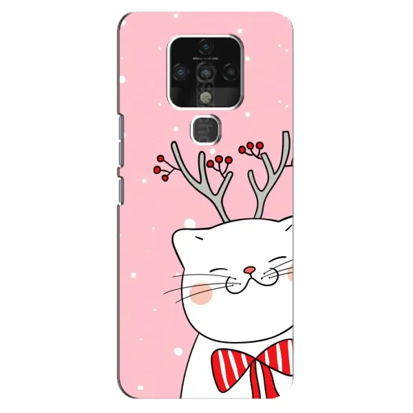 Чехол с рисунком «Зимний кот» для TECNO Camon 16 SE Чехол с рисунком «Зимний кот» для TECNO Camon 16 SE