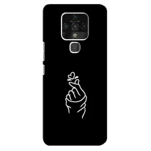 Чехлы (Знак сердечка) на TECNO Camon 16 SE (Знак Сердечка)