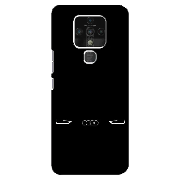 Чехол с рисунком «Силует Audi» для TECNO Camon 16